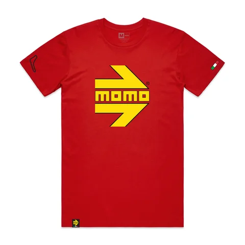 Speed Arrow Logo Tee - MOMO Shirts | MOMO Motorsports Speed Arrow Logo Tee - MOMO Shirts | MOMO Motorsports